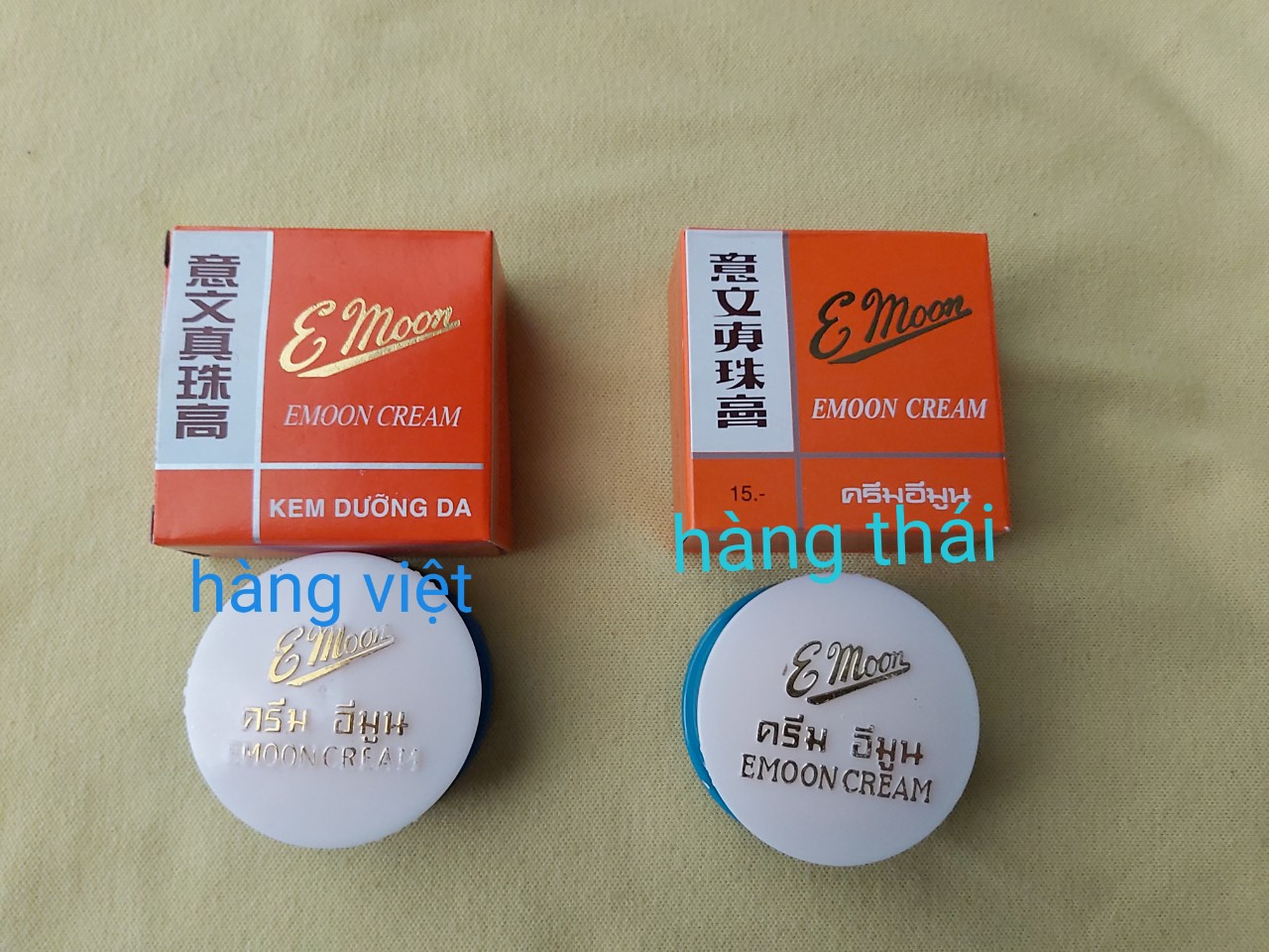 Kem One-emoon- toc xu-emoon Thái lan lẻ 1 hôp 