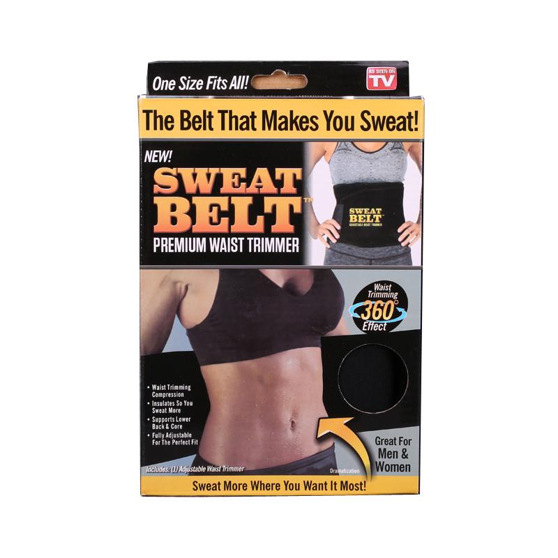 [HCM]Đai Quấn Nóng Giảm Mỡ Bụng sweat belt (Đen)
