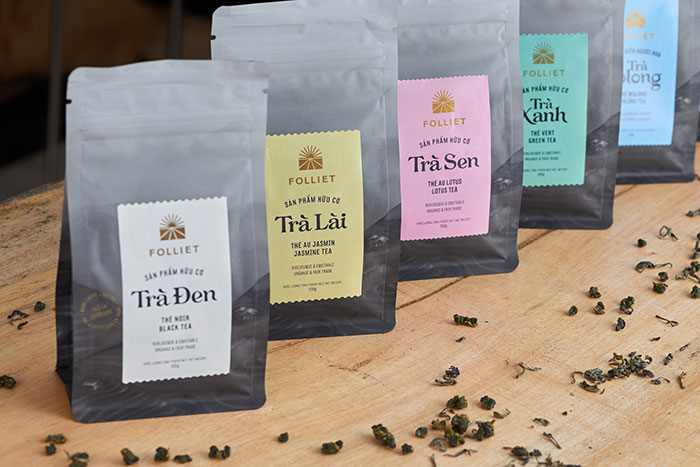Trà Đen Hữu Cơ Organic Folliet 100g
