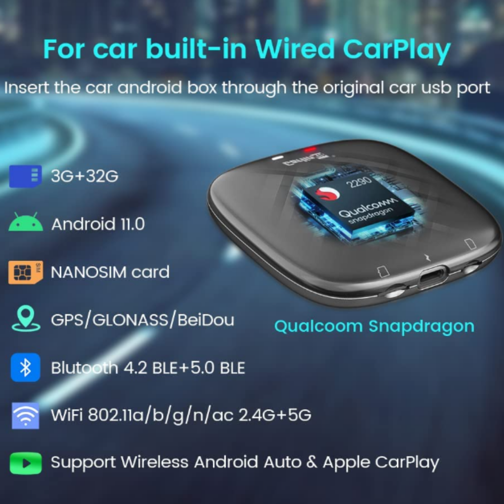 Android box  ô tô CarlinKit Tbox Mini