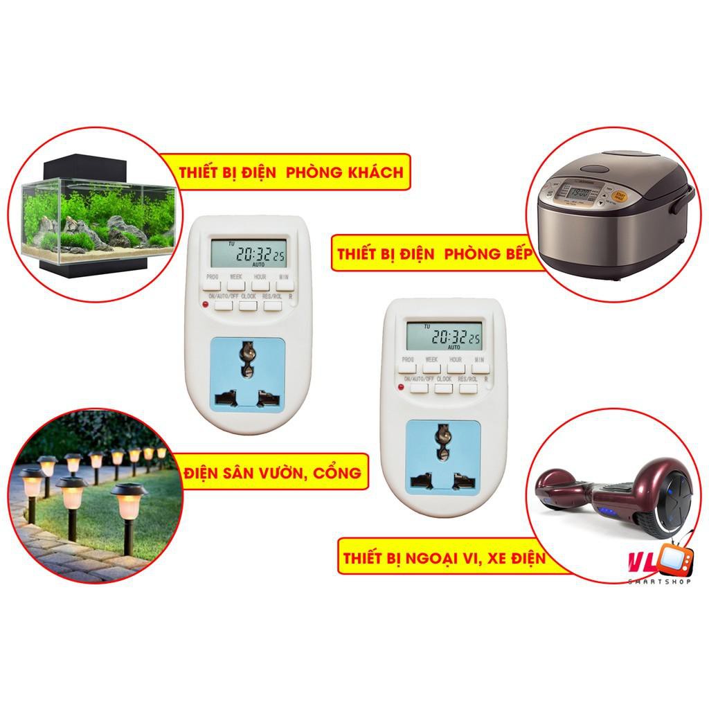 Ổ Cắm Hẹn Giờ Điện Tử AL-06