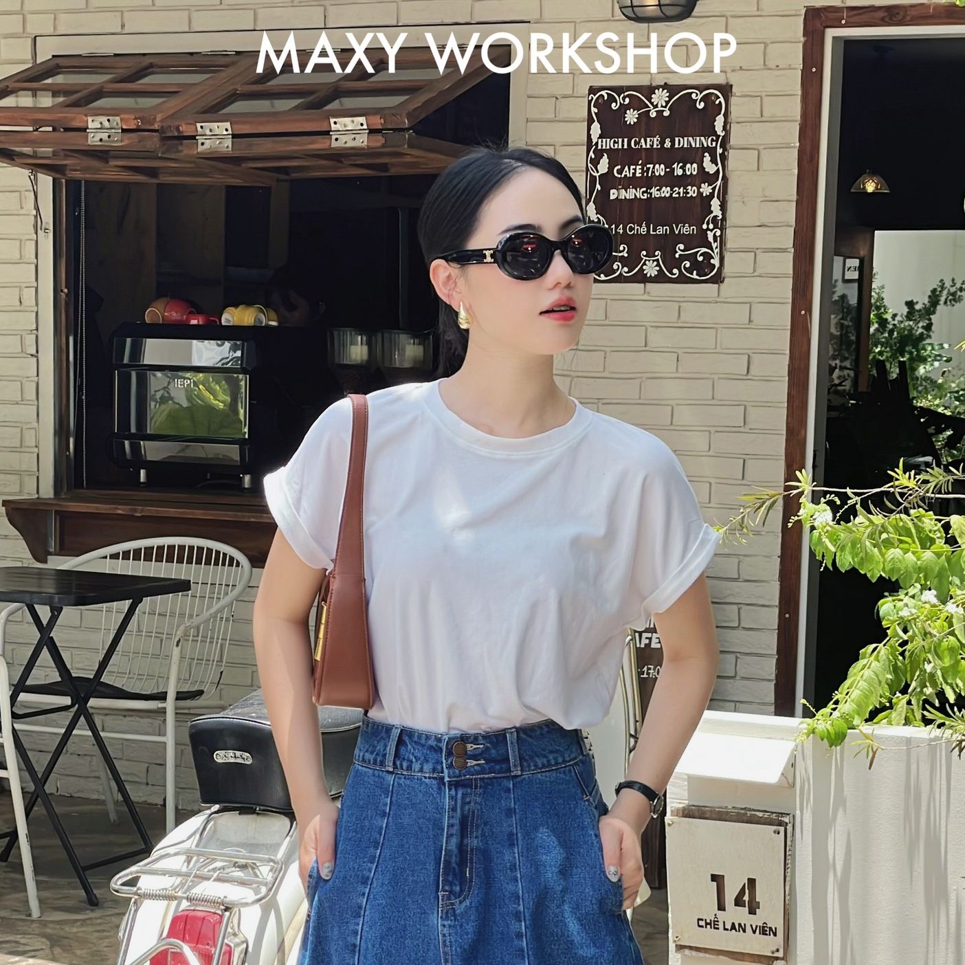 Áo thun nữ tay cánh dơi Cozy Tee Maxy Workshop
