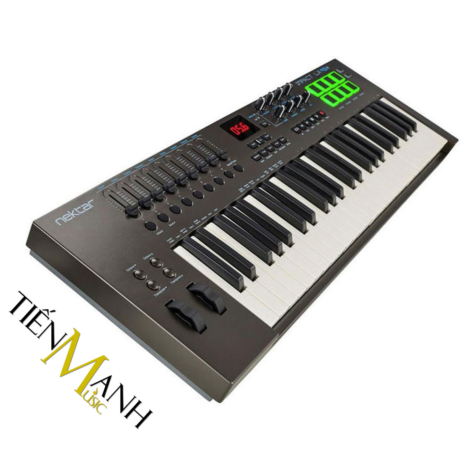 [Trả góp 0%] Nektar LX49 MK3 Midi Keyboard Controller 49 Phím Cảm ứng lực (Bàn phím sáng tác - Sản xuất âm nhạc Producer)