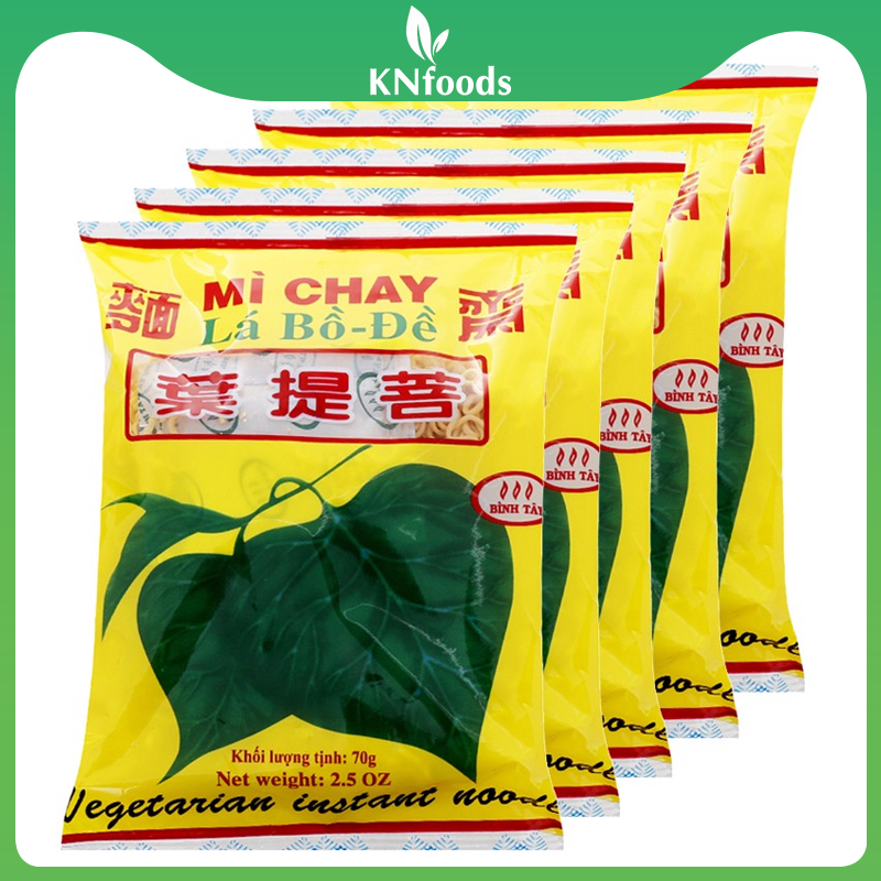Mì chay lá bồ đề gói 70g
