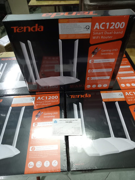 Bộ phát wifi Tenda AC5  băng thông rộng AC1200Mbps