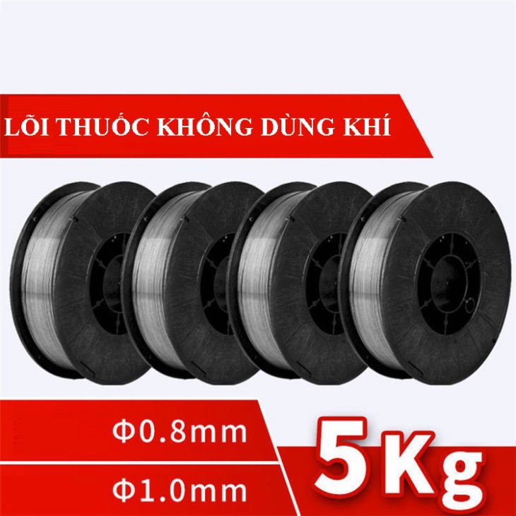 . cuộn dây hàn mig không dùng khí 5kg lõi