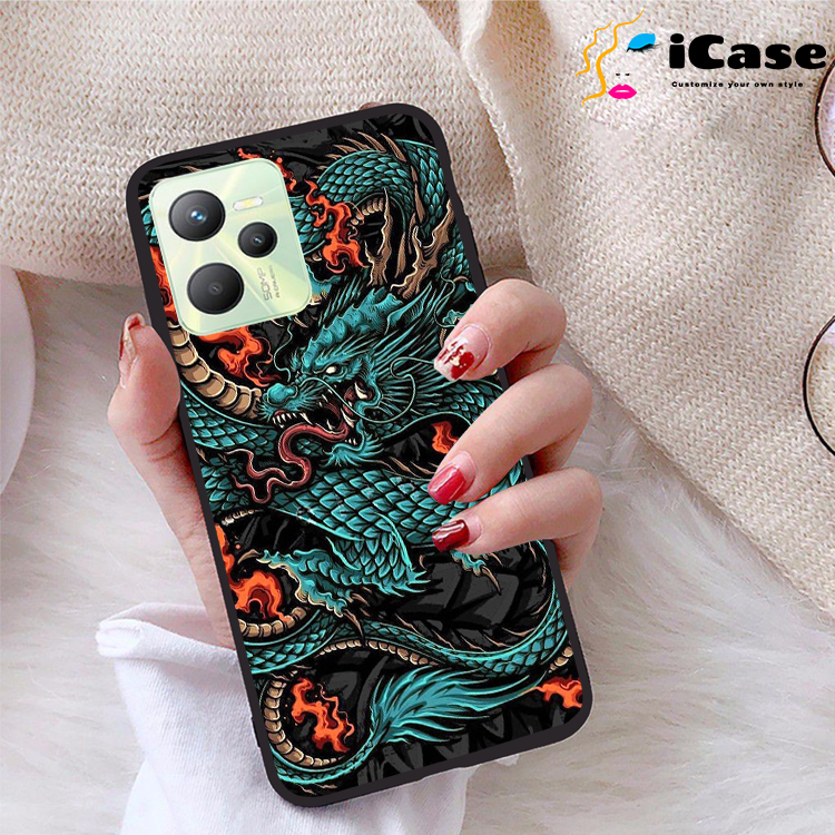 Ốp lưng Realme C35 viền dẻo TPU BST Rong