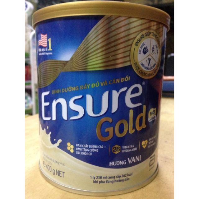 Sữa bột Ensure Gold Hương Vani lon 400g