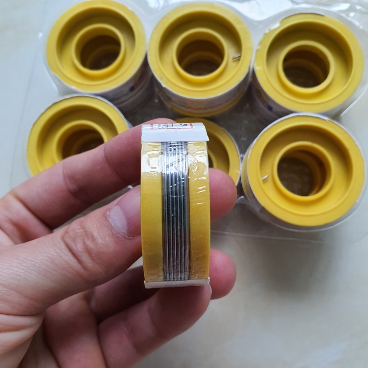 Cuộn thiếc 0.9 mm - Lố 12 cuộn hàn thiếc
