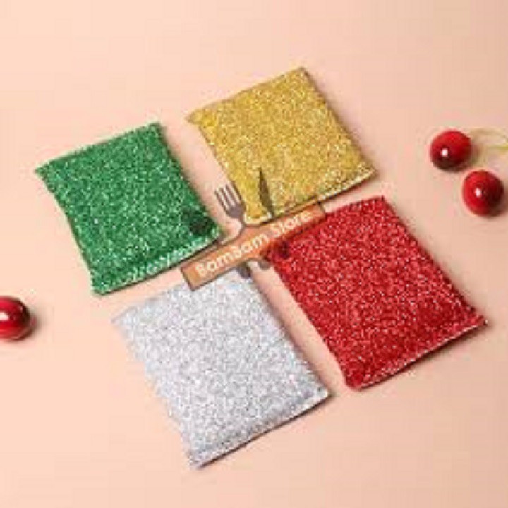 Miếng cước rửa chén, rửa bát kim tuyến đa năng