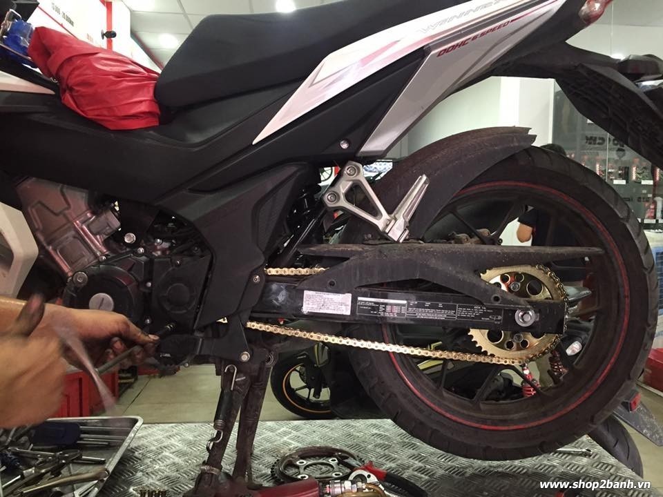 nhông sên dĩa xe 7li ex150