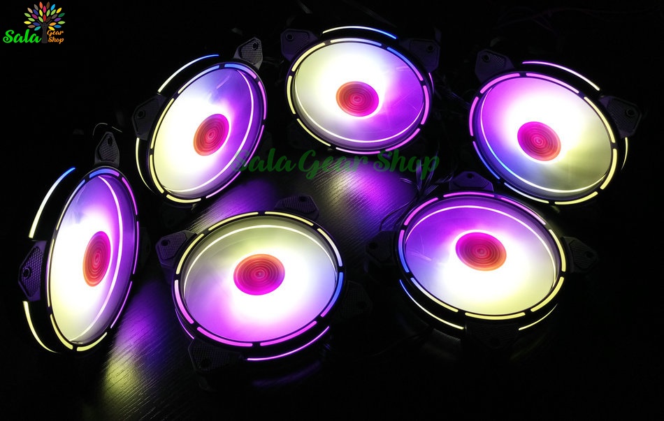 [HCM]Quạt Coolmoon RGB V7 Plus