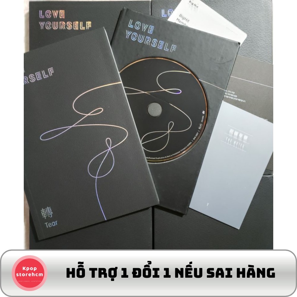 Album BTS KPOPSTOREHCM LOVEYOUR SELF TEAR