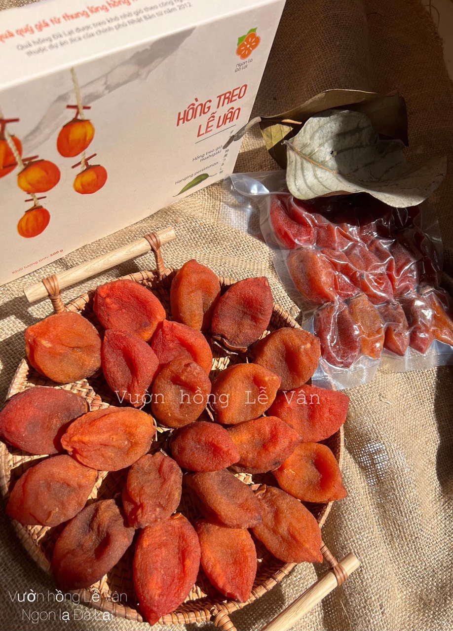 Hồng treo gió Lễ Vân, Đặc Sản Ngon Lạ Đà Lạt