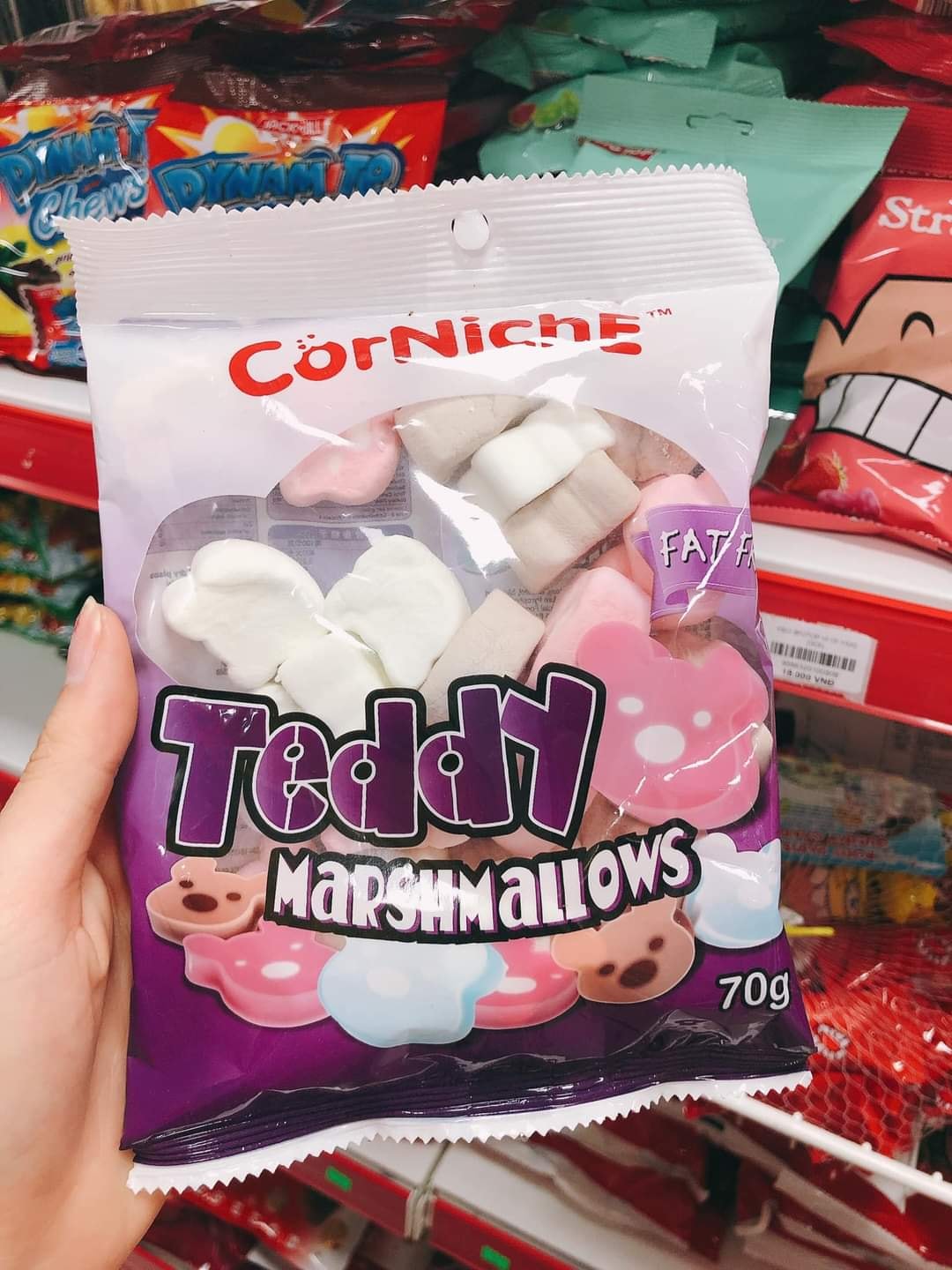 Kẹo Xốp Marshmallow Teddy 70gr