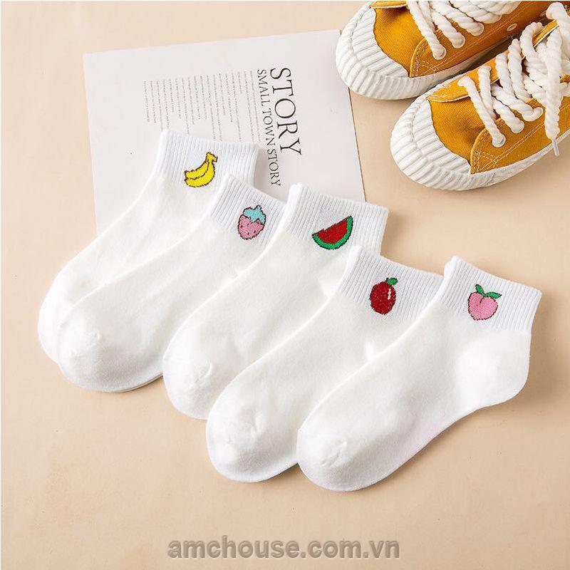 Combo 3 đôi vớ cổ trung họa tiết (nhiều mẫu)