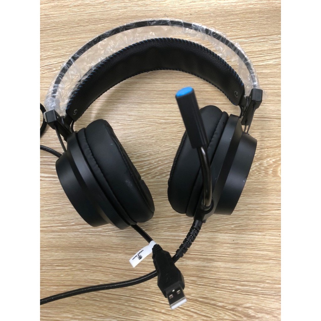 Tai nghe gaming Wangming WM9800 giả lập 7.1 USB (đen)