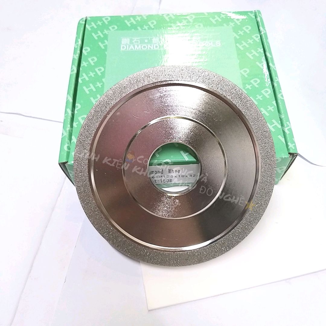 [HCM]Đá Mài Hộp Kim Cao Cấp H+P 125x10 #150 (Bạc)