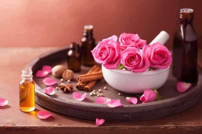 Tinh dầu hoa hồng nguyên chất lọ 10ml