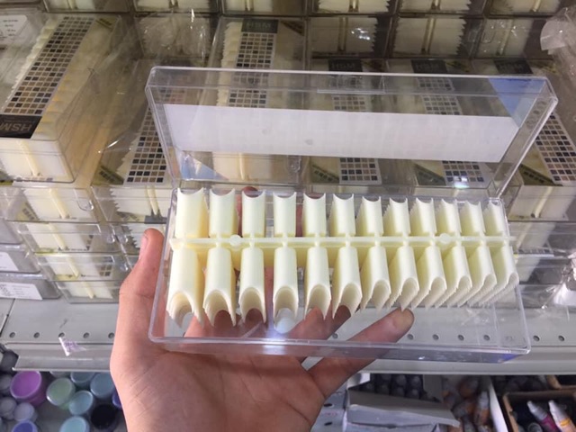 [HCM]MÓNG NỐI ỐNG TRE HSM MÀU ĐỤC DẠNG HỘP