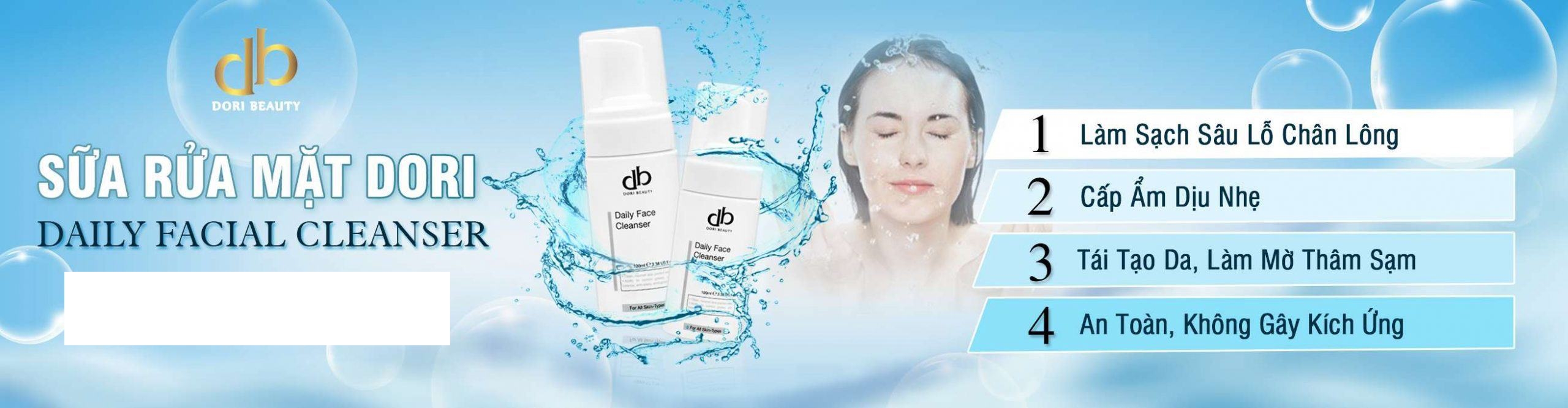 Sữa Rửa Mặt Dori Beauty
