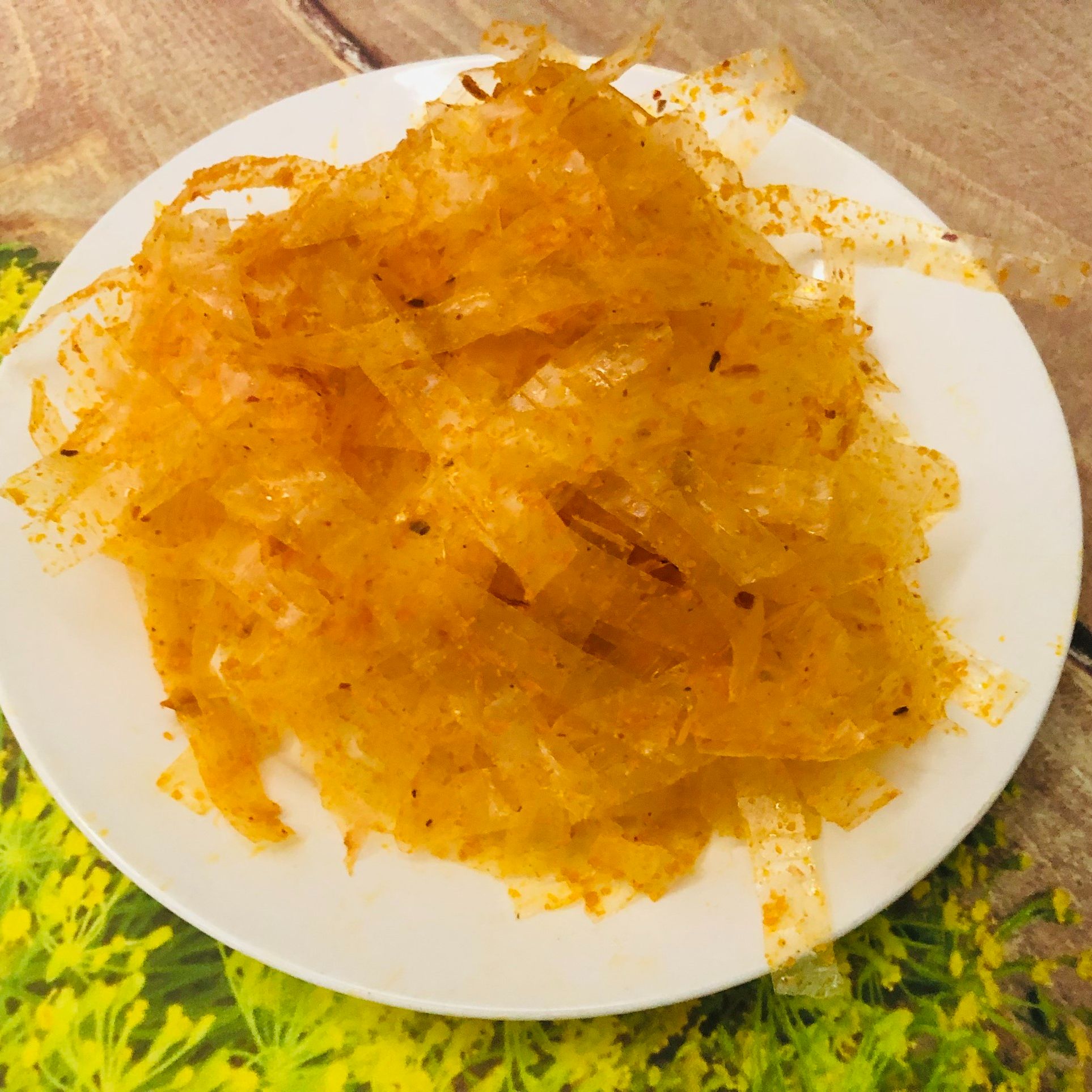 1kg bánh tráng trộn sate dạng sợi