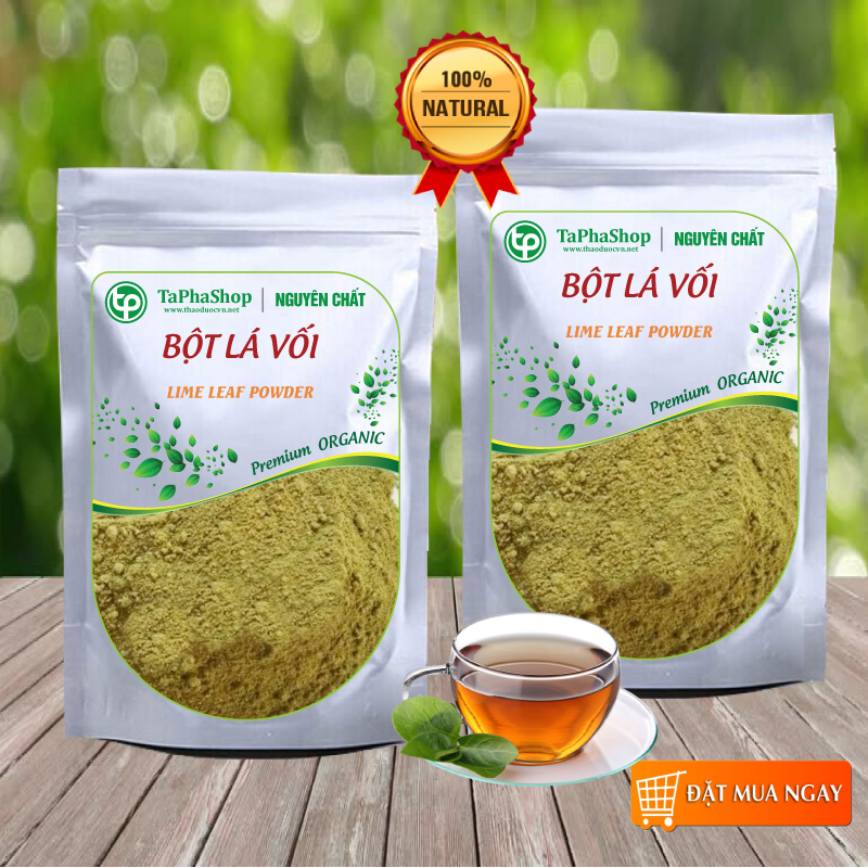 Bột lá vối nguyên chất 500gr - Thảo Dược Tấn Phát