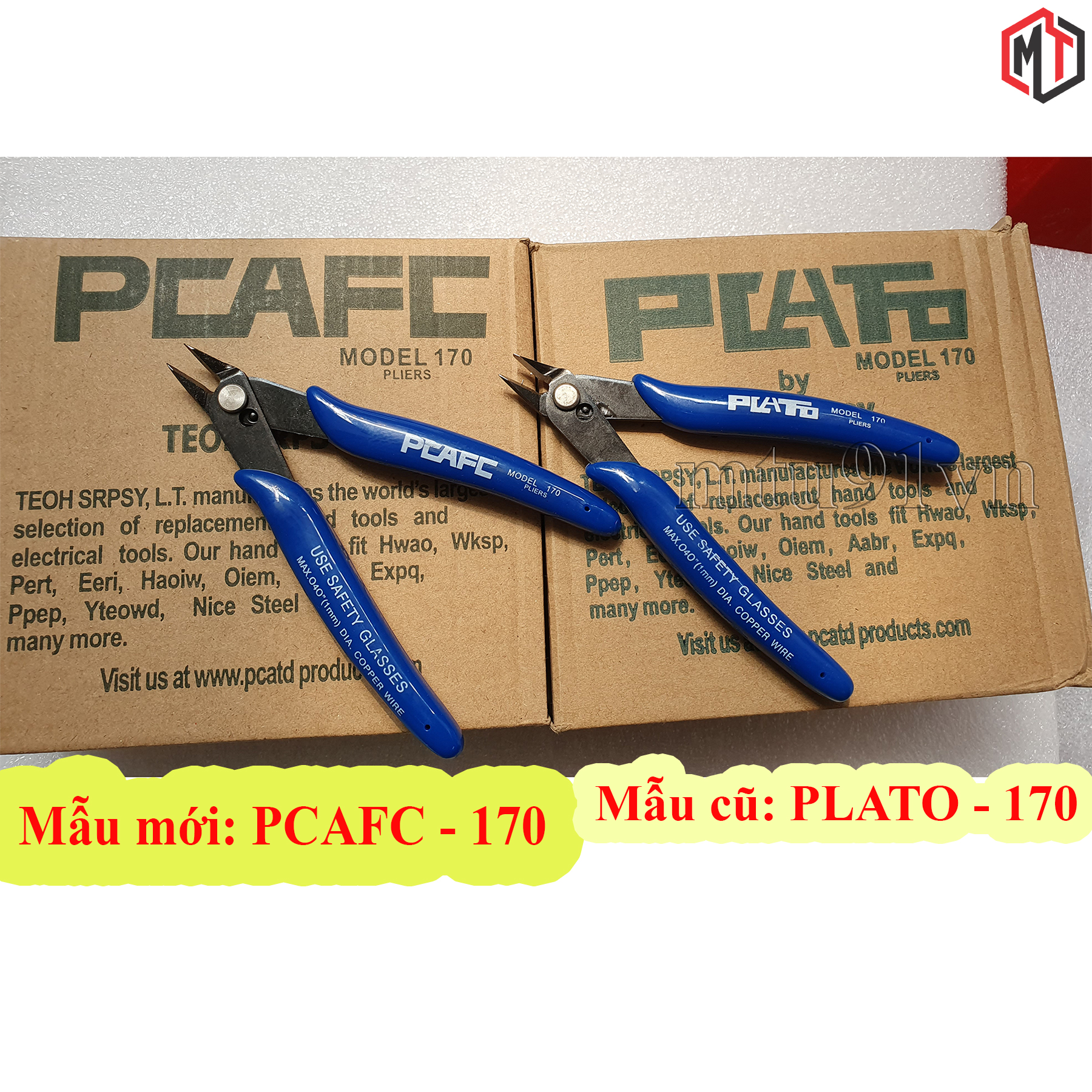 Kìm Cắt Chân Linh Kiện PLATO 170 / PCAFC 170