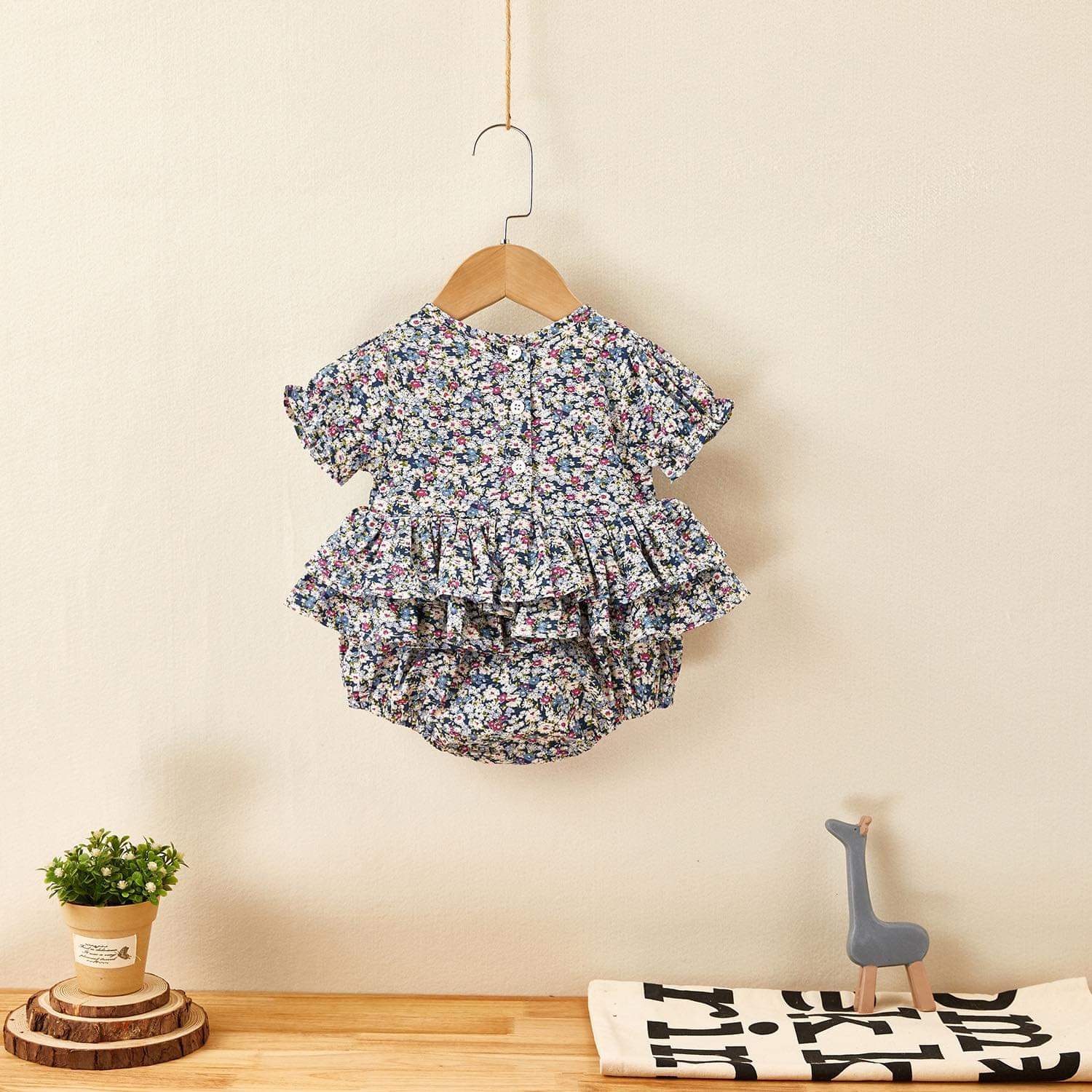 Body suit bé gái A6105