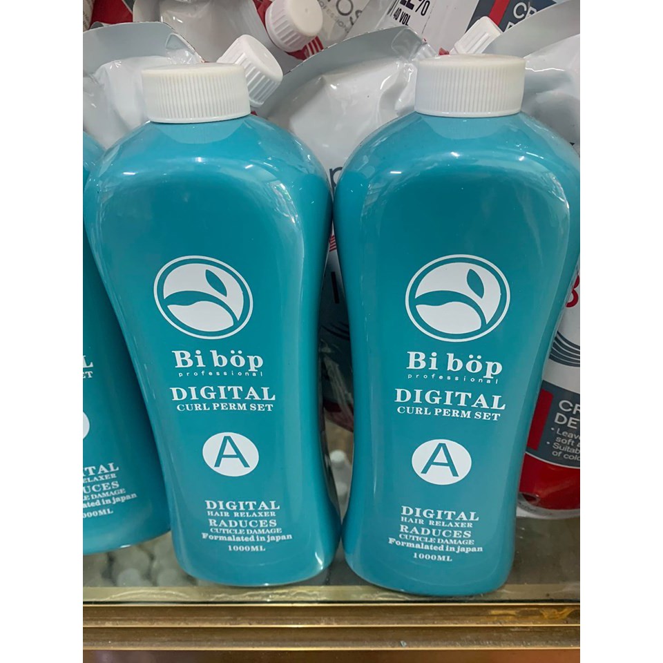 THUỐC DUỖI ÉP TÓC BIBOP 1 LẦN MẪU MỚI CHAI 1000ML