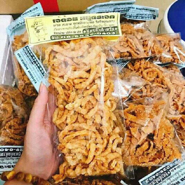 Da heo chiên giòn gói 100g siêu ngon - Thái Lan