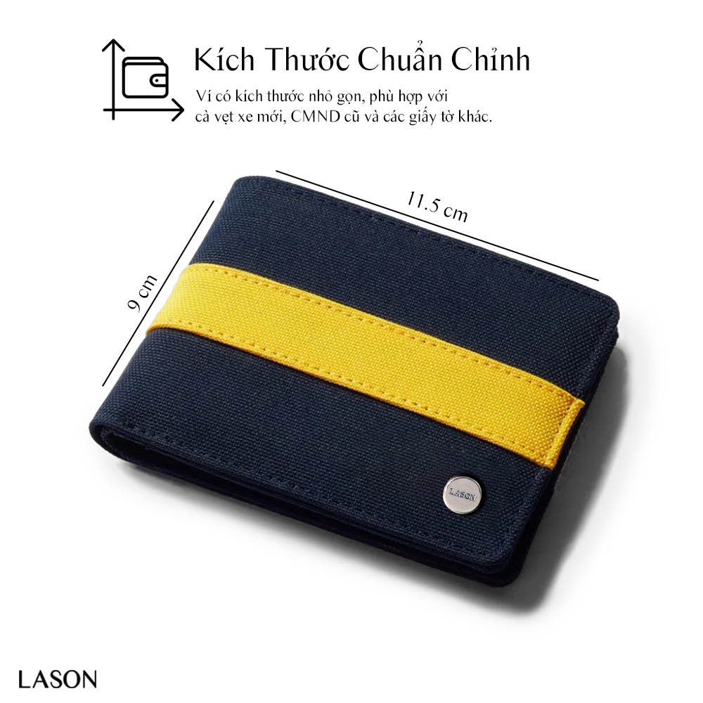 Ví DOLANTO BRAND® Mark Wallet - Ngang