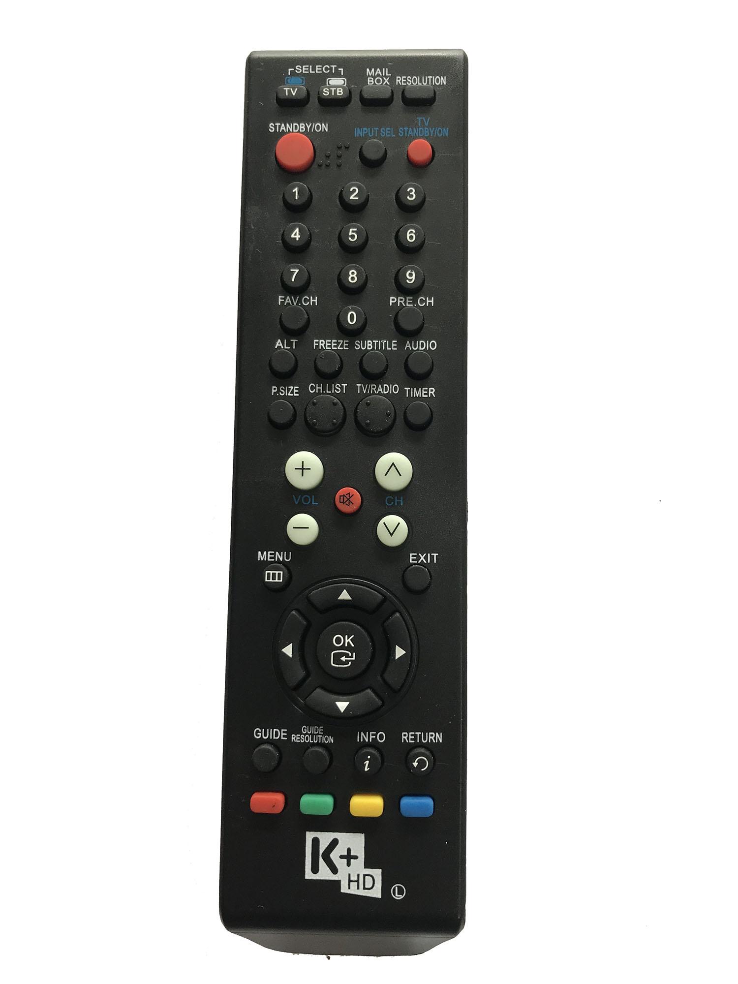 Điều khiển đầu K+HD (Đen)