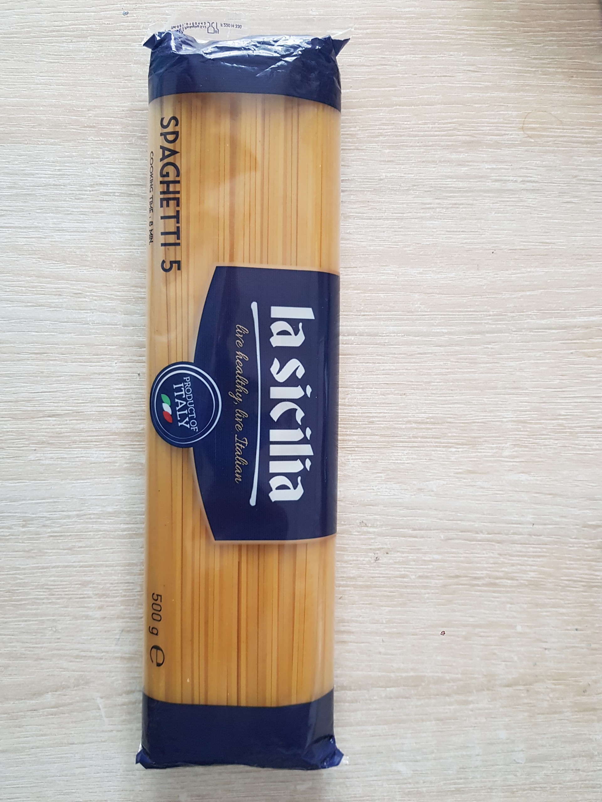 Mì Ý La Sicilia Spaghetti Số 5 Gói 500gr