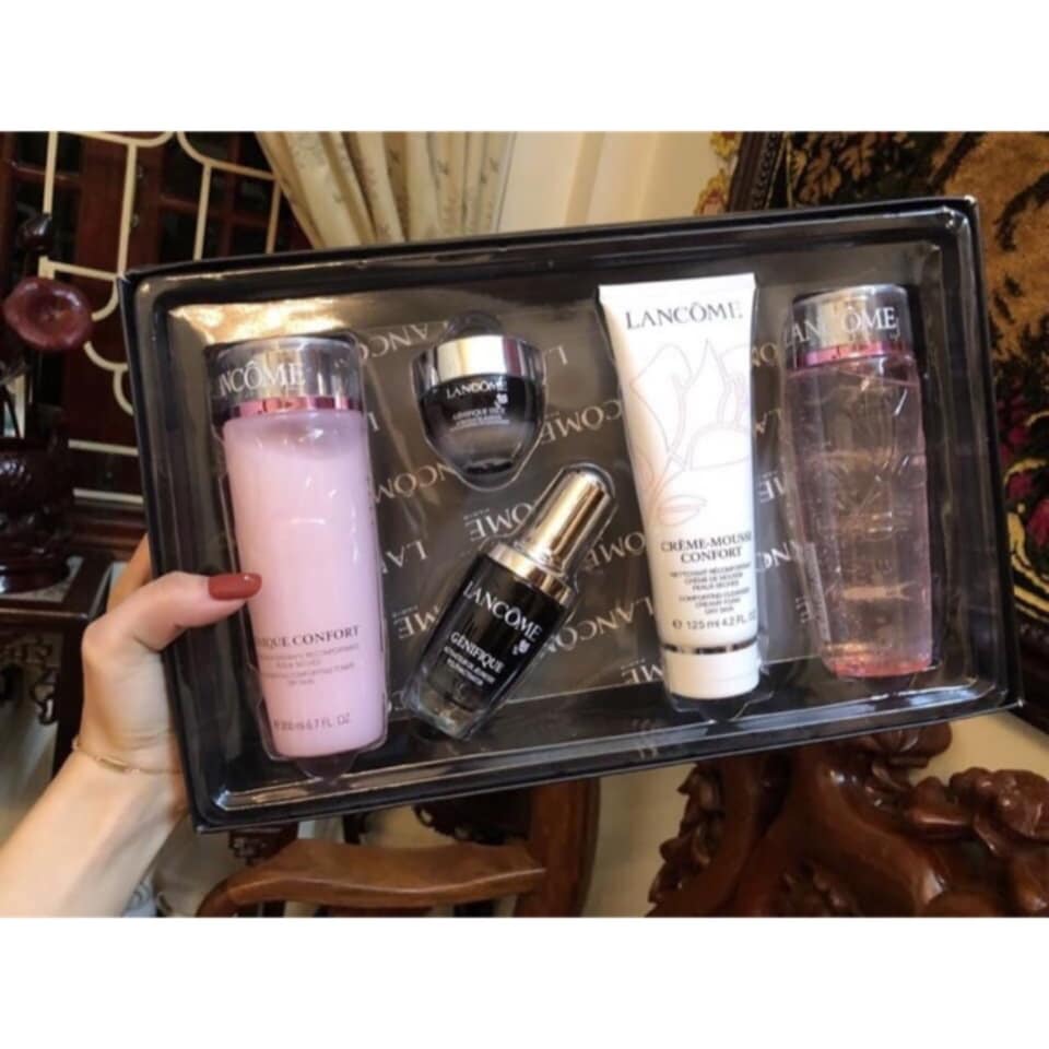 Set 5 món dưỡng da Lancome