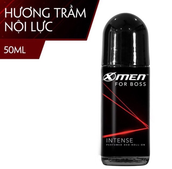 Lăn khử mùi xmen for boss intense 50ml