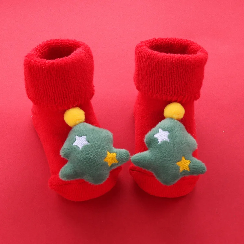 Tất Noel đáng yêu chống trượt cho bé