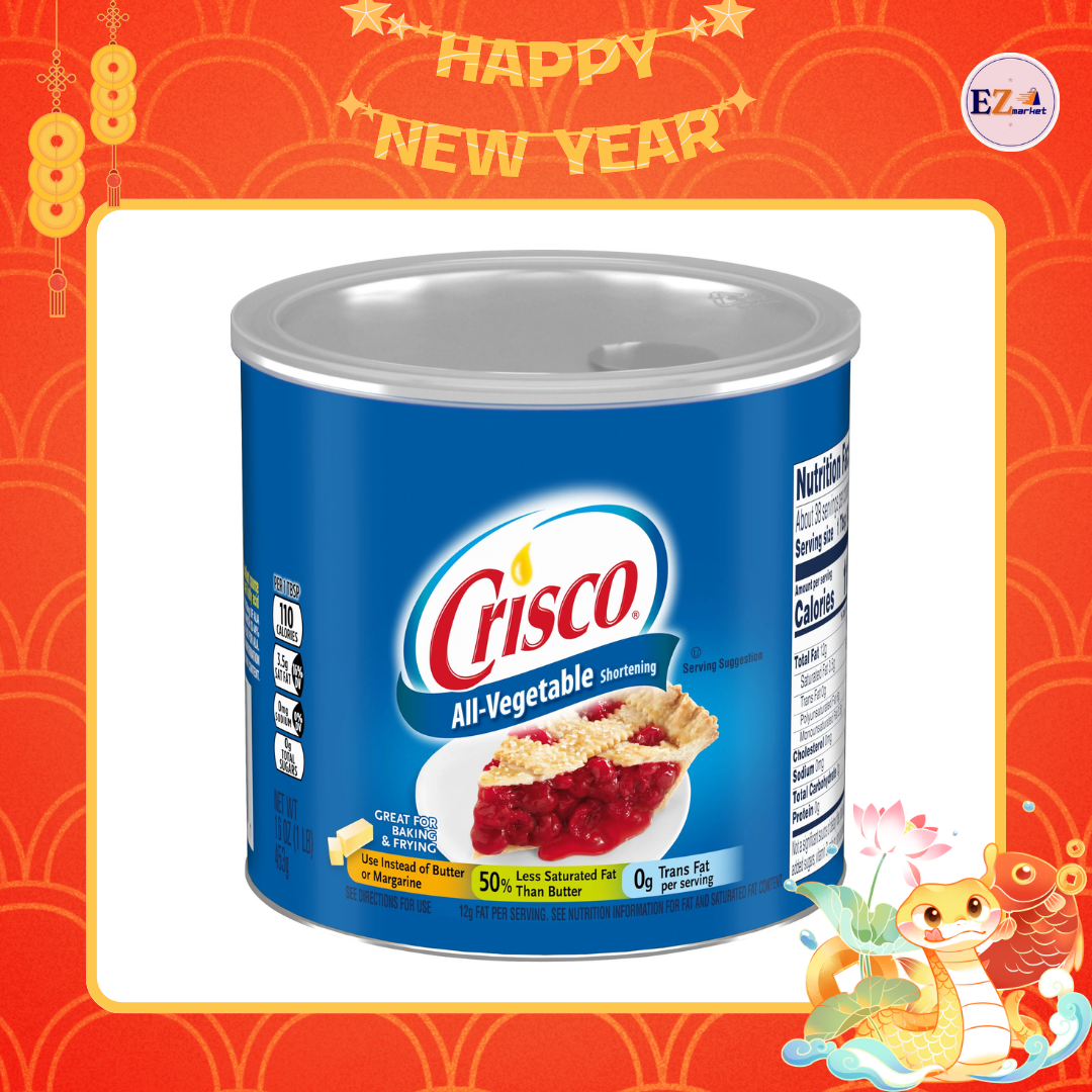 Mỡ Trừu Thực Vật Crisco Shortening 453g