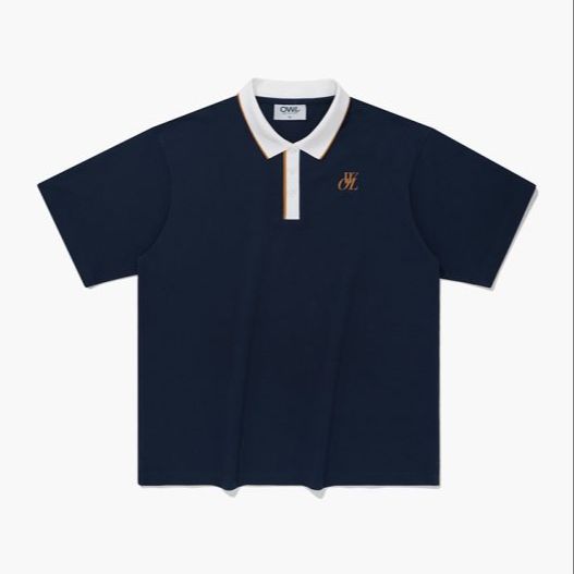 Áo polo Owlbrand Interlock/Navy