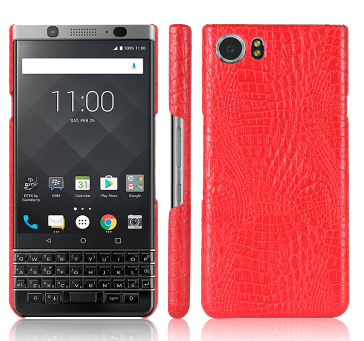Ốp Lưng Blackberry Keyone Vân Cá Sấu