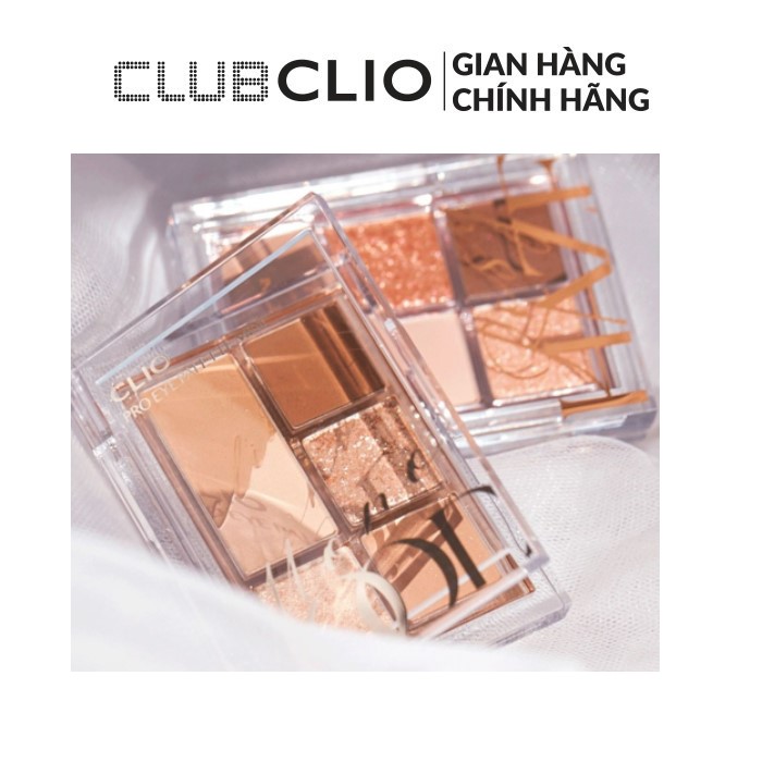 Bảng màu mắt mini clio pro eye palette mini 4g