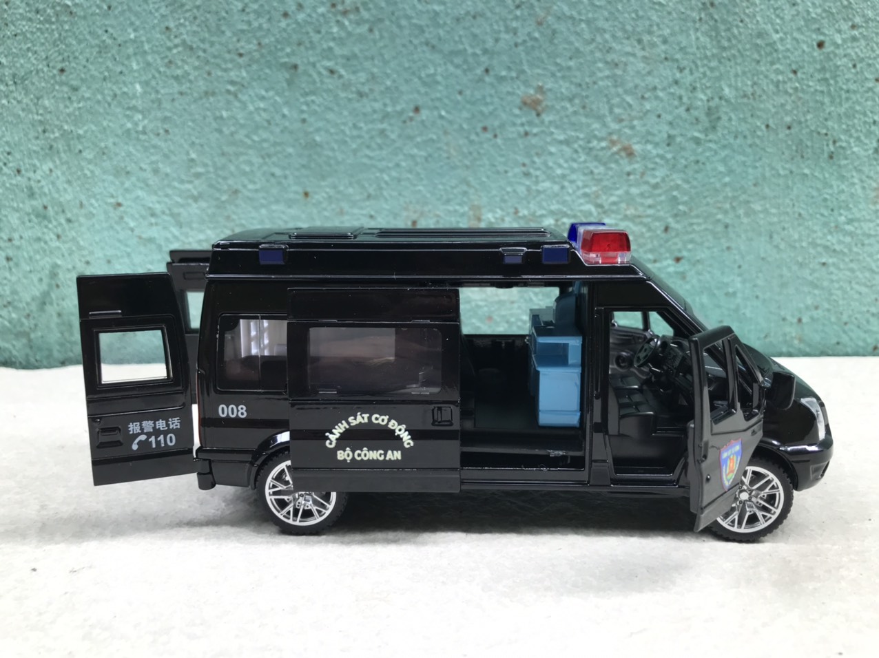 [HCM]Mô hình xe Police 110 1:32