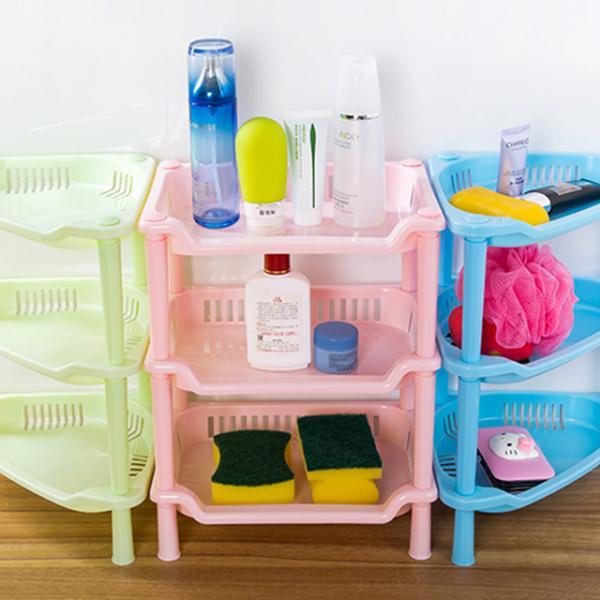 Kệ 3 tầng chữ nhật nhựa mini