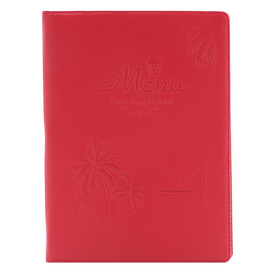 Bìa 10 Lá Menu A4 Da Cao Cấp 212