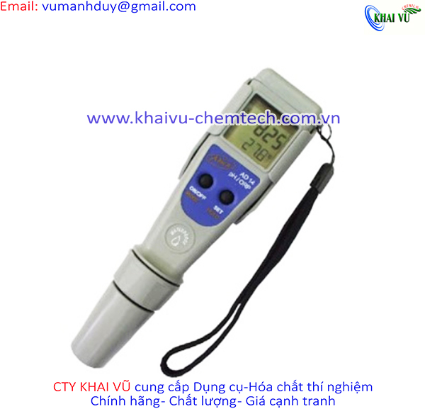 [HCM]Máy đo bút đo pH nước AD11 ( đo PH và nhiệt độ nước )