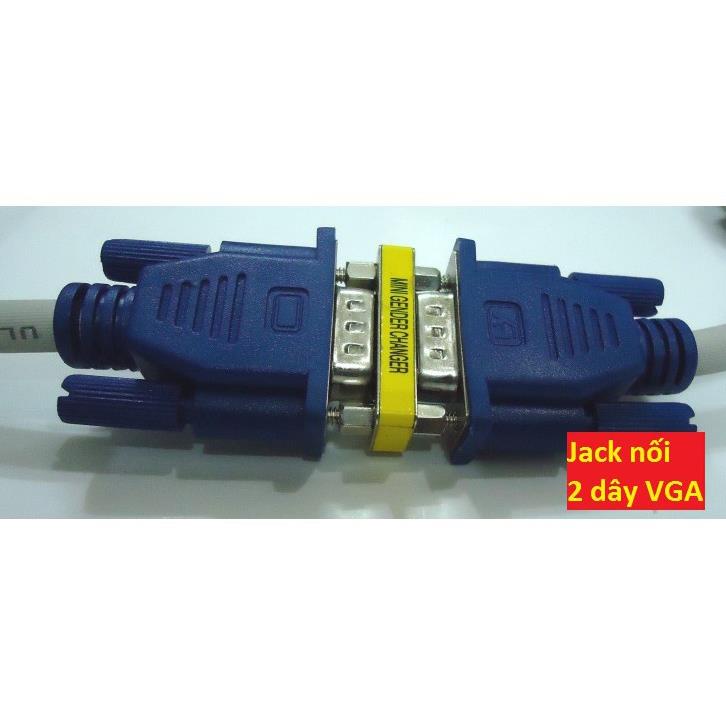 Đầu nối vga - giúp nối 2 dây cáp vga với nhau