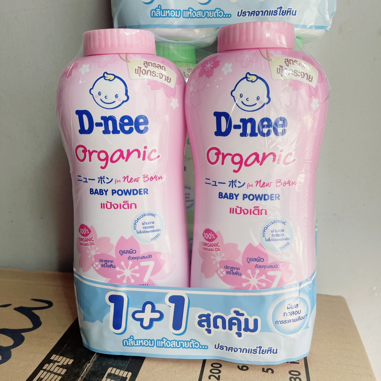 Phấn Rôm, Phấn Thơm Dnee Thái Lan 350g cho bé