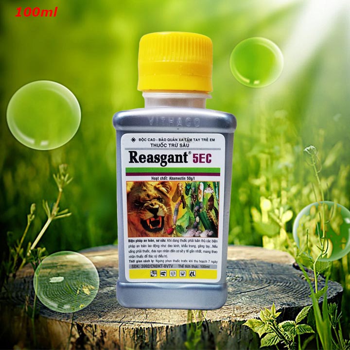 Thuốc trừ sâu đục thân, nhện đỏ Reasgant 5EC 100ml