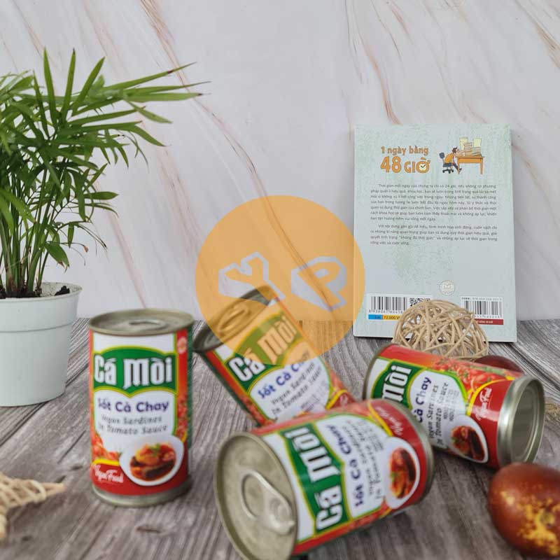 Cá mòi sốt cà chay  lon 150g - ăn liền - thực phẩm chay ngon