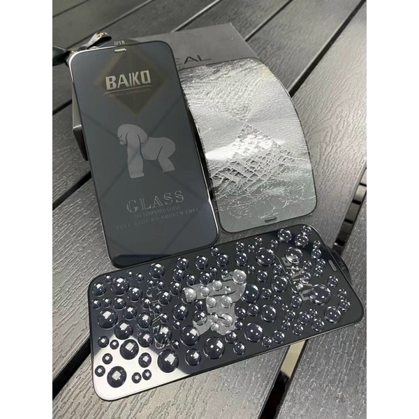 Cường Lực IPHONE Full Màn - Chống Bụi Màn Loa - BAIKO KINGKONG